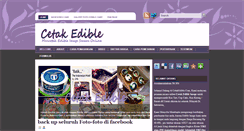 Desktop Screenshot of cetakedible.com